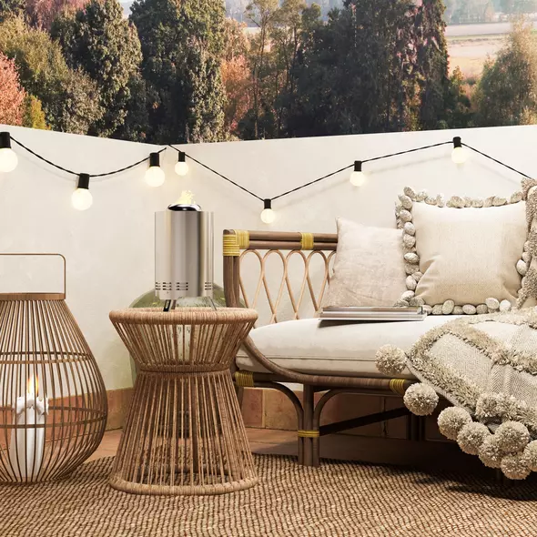 Outsunny Smokeless Fire Pit, 16 x 16 cm Stainless Steel Portable Wood Burning Firepit with Poker, Wood or Pellet Fuelled Tabletop Fire Pit for Garden Camping Bonfire Party, Silver Tone - 8