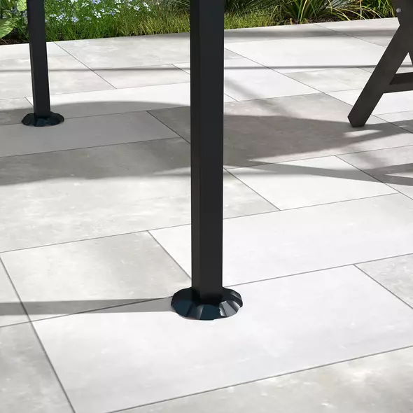 Outsunny 2.2 x 1.5 m BBQ Grill Gazebo Tent, Garden Grill with Metal Frame, Curved Canopy and 10 Hooks, Outdoor Sun Shade, Grey - 8