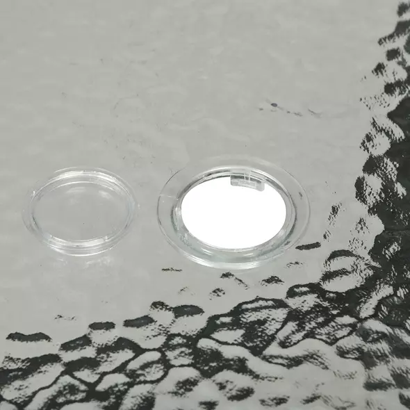 Outsunny 5 Pieces Outdoor Square Garden Dining Set w/ Tempered Glass Dining Table 4 Cushioned Armchairs, Umbrella Hole, Beige - 9