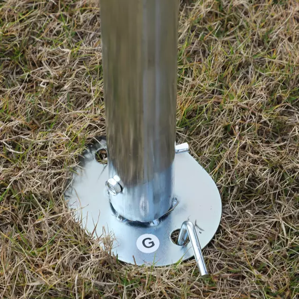 Outsunny 3 x 6m Heavy Duty Carport Garage Car Shelter Galvanized Steel Outdoor Open Canopy Tent Water UV Resistant Waterproof, White - 9