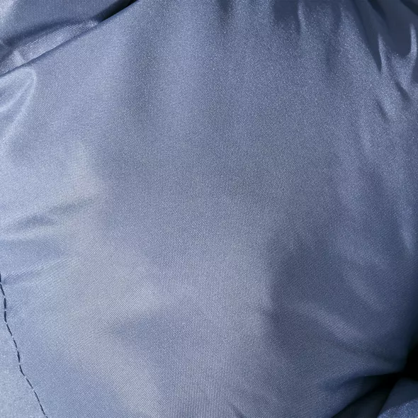 Outsunny String Rattan Egg Chair, with Padded Seat Cushion - Grey/Black - 9