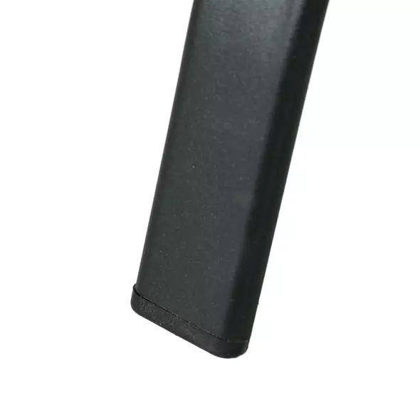 Outsunny 5 Pieces Outdoor Square Garden Dining Set w/ Tempered Glass Dining Table 4 Cushioned Armchairs, Umbrella Hole, Beige - 8