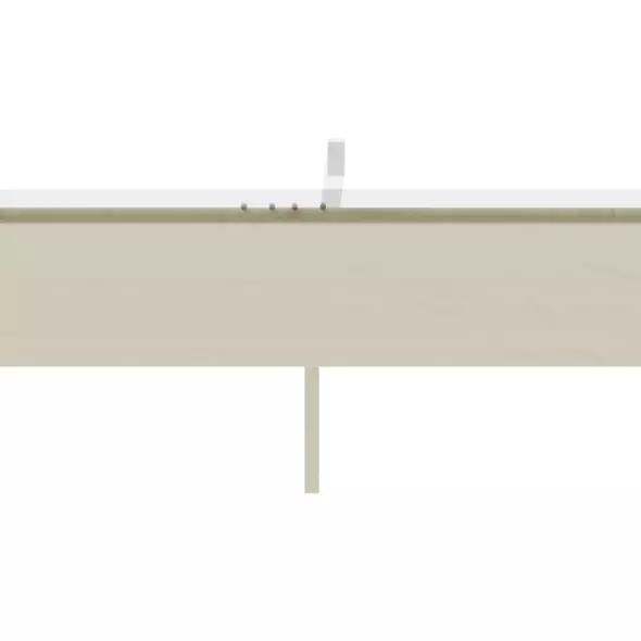 Outsunny Retractable Pergola Cover, 2.55 x 2.5 m Replacement Canopy Fabric for 3 x 3 m Frame, Roof Top Only, Cream White - 7