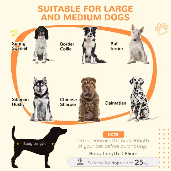 PawHut Dog Crate Table for Medium and Large Dogs with Magnetic Door for Indoor Use, 95 x 55 x 75 cm, Purple - 4