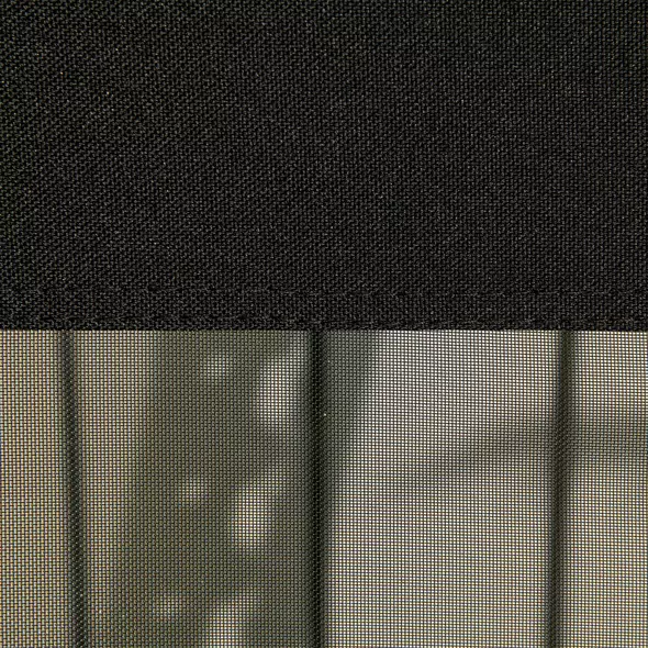 Outsunny Garden Recliner Chairs Set of 2, Outdoor Foldable Zero Gravity Chairs Set w/ Footstool and Detachable Headrest, Black - 9