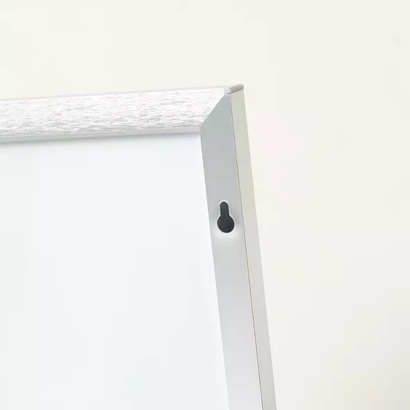 HOMCOM Full Length Mirror Wall-Mounted, 160 x 40 cm Freestanding Rectangle Dressing Mirror for Bedroom, Living Room, Silver Frame - 8