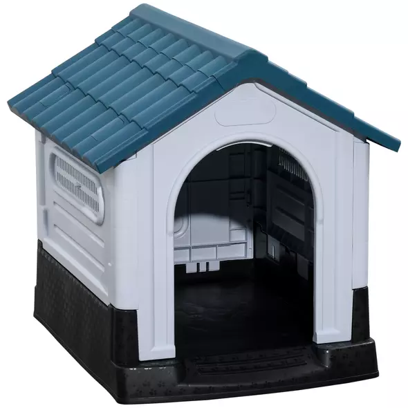 PawHut Outside Dog Kennel House, for Miniature Dogs, 64.5 x 57 x 66cm - 1
