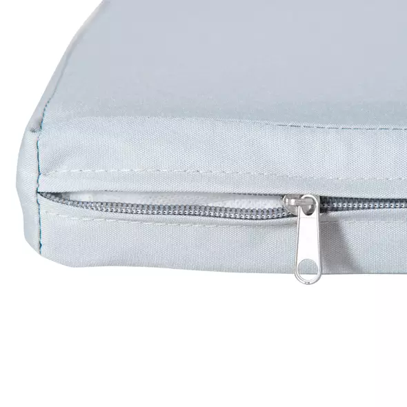 Outsunny 3 PCs Outdoor Seat Cushion for Rattan Furniture, Garden Furniture Cushions, Grey - 9