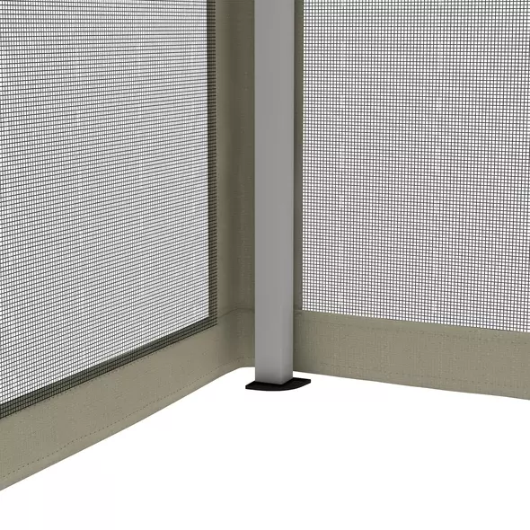 Outsunny 3 x 3(m) Pop Up Gazebo with 4 Mesh Sides and Carry Bag, Height Adjustable Party Canopy Tent, Portable Garden Outdoor - 8