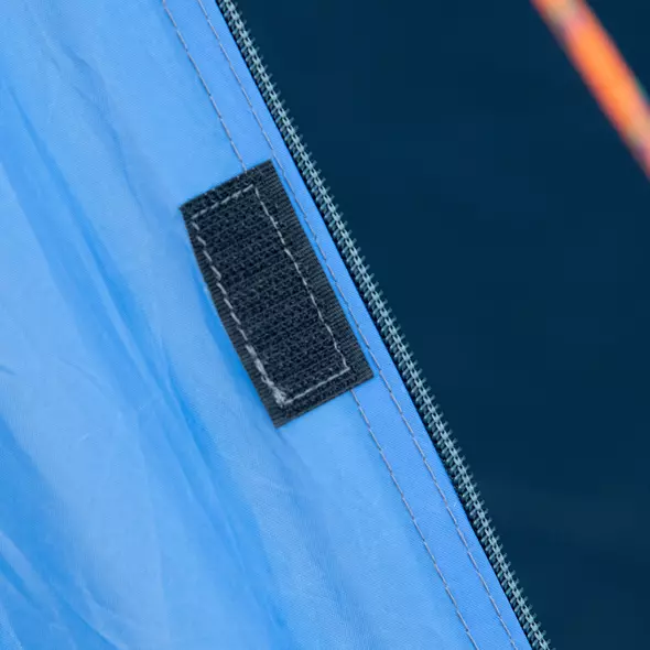 Outsunny 2 Room Tent with Vestibule, Weather-Resistant Camping Tent with Air Vents for Fishing Hiking, Sky Blue - 9