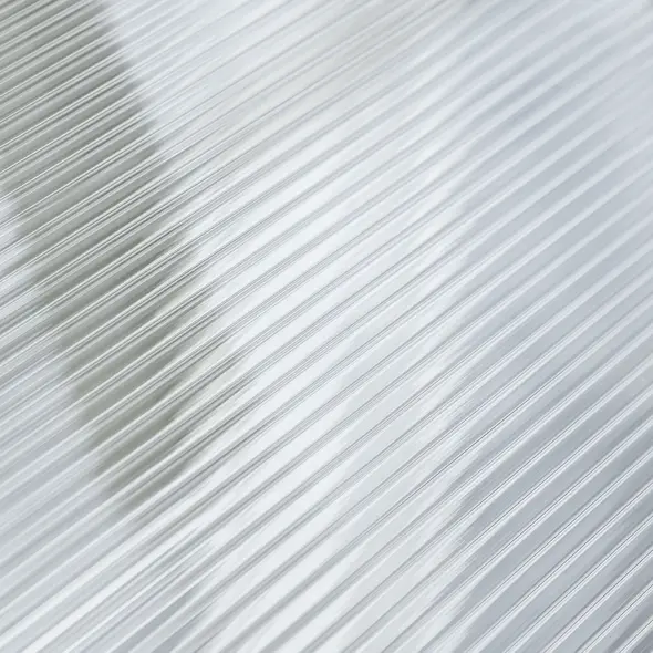 Outsunny Front Door Canopy Outdoor Awning Aluminium Rigid Plastic Polycarbonate Rain Shelter UV Water Rain Resistant 100 x 75cm Clear - 7