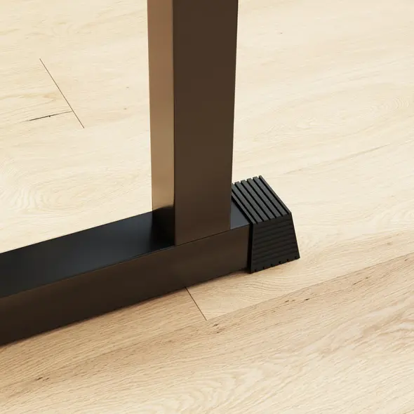 SPORTNOW Weight Bench with Two Barbell Racks, Leg Curl Machine, Preacher Curl Bench, Black - 6