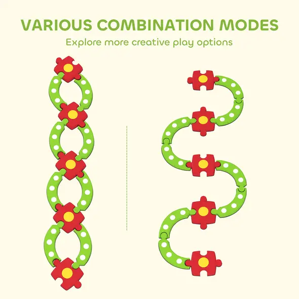 AIYAPLAY 13 PCS Kids Balance Beam Stepping Stones Set with Non-slip Textured Surface, Outdoor Indoor for Toddlers, Green - 5