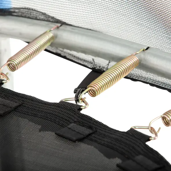 HOMCOM 10ft Trampoline Net Replacement Enclosure, Black - 8