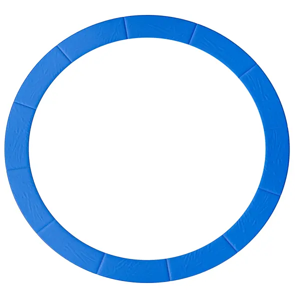 HOMCOM 12ft Trampoline Pad Φ366cm Trampoline Accessories Surround Pad Thick Foam Pads Padding Replacement Spare- Blue - 1
