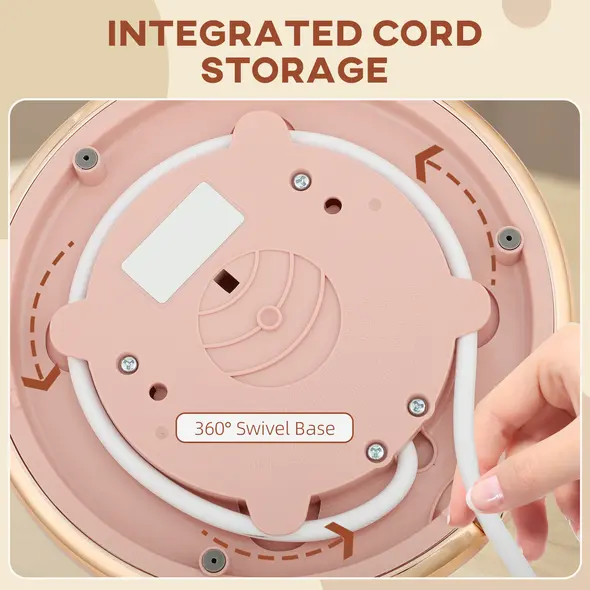 HOMCOM 3kW Rapid Boil Honeycomb Kettle - Pink - 8