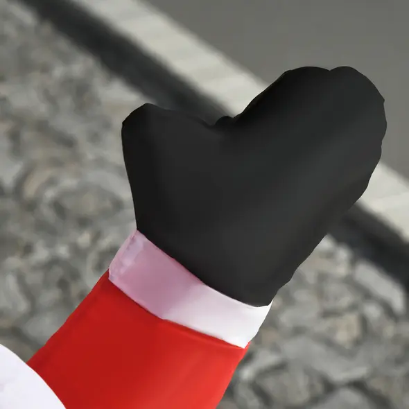 HOMCOM 4ft Inflatable Christmas Santa Claus Xmas Decoration 1 LED Holiday Air Blown Yard Outdoor Décor - 8