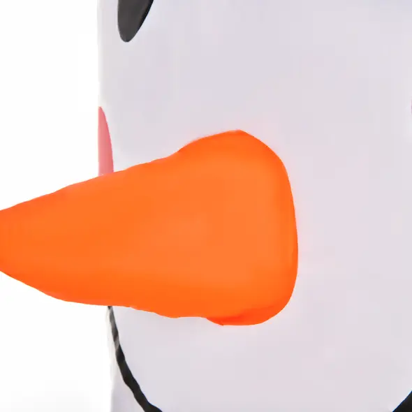 HOMCOM 6.5ft Inflatable Snowman LED Christmas Xmas Air Blown Holiday Decoration Outdoor Garden Decor - 8
