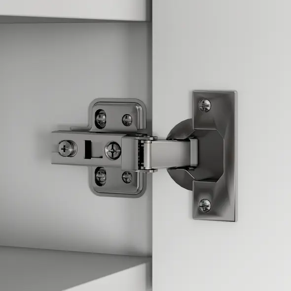 HOMCOM 60 x 15 cm Double Door Bathroom Mirror Cabinet - White - 9