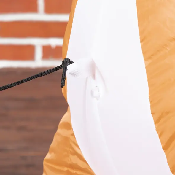 HOMCOM 6ft Christmas Inflatable Reindeer Decoration Xmas Indoor Outdoor Fun w/ Lights Accessories Holiday Blow Up Decor Animal - 8