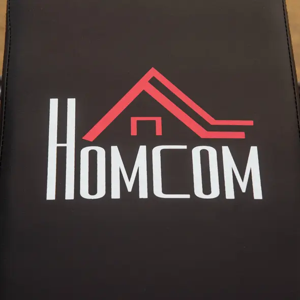 HOMCOM Adjustable Weight Bench, Foldable Bench, with Barbell Rack, Black - 8