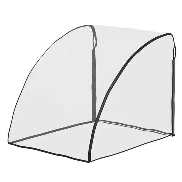 HOMCOM Baby Bike Trailer Cover, Anti Dust Rain Snow, Cold Wind, 76 x 61 x 61 cm - 7