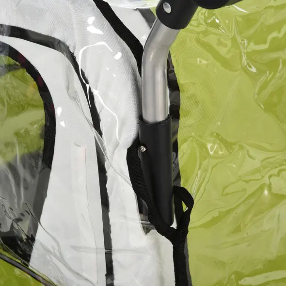 HOMCOM Baby Bike Trailer Cover, Anti Dust Rain Snow, Cold Wind, 76 x 61 x 61 cm - 8