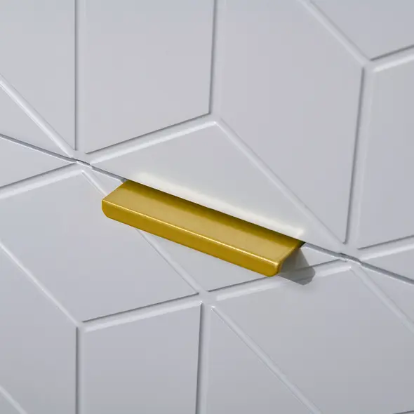 HOMCOM Bedside Table with 2 Drawers, Side Table, Bedside Cabinet with Steel Frame for Living Room, Bedroom, Set of 2, Grey and White - 8