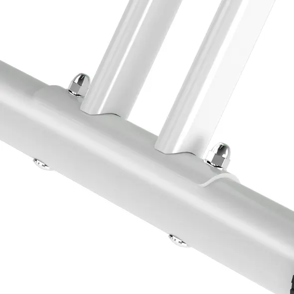 HOMCOM Folding Exercise Bike, Fitness Bicycle Indoor Trainer, 8-Level Magnetic Resistance Adjustable, with LCD Monitor, Pulse Sensor, Green - 9