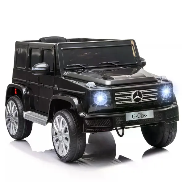HOMCOM Mercedes Benz G500 12V Kids Electric Ride On Car Toy w/ Remote Control - 1