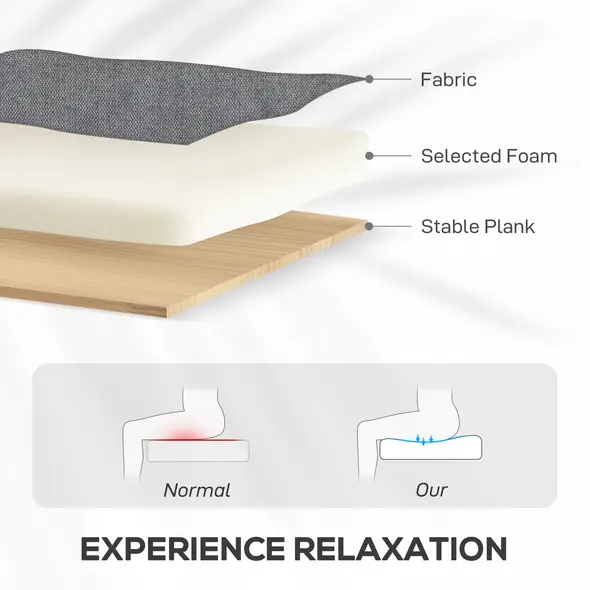 HOMCOM Power Lift Recliner Armchair, Electric Lift Chair for Elderly, Fabric Riser and Reclining Chair with Remote Control, Side Pockets, Extended Footrest, for Living Room, Charcoal Grey - 6