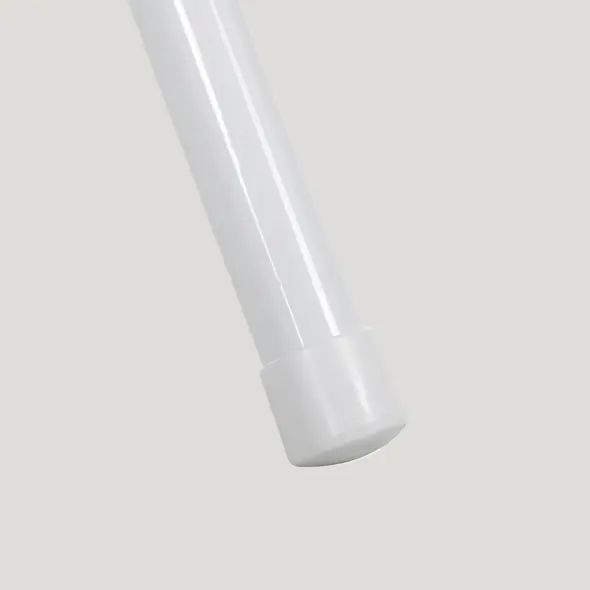 HOMCOM Set of Two Cushioned Folding Chairs - White - 8