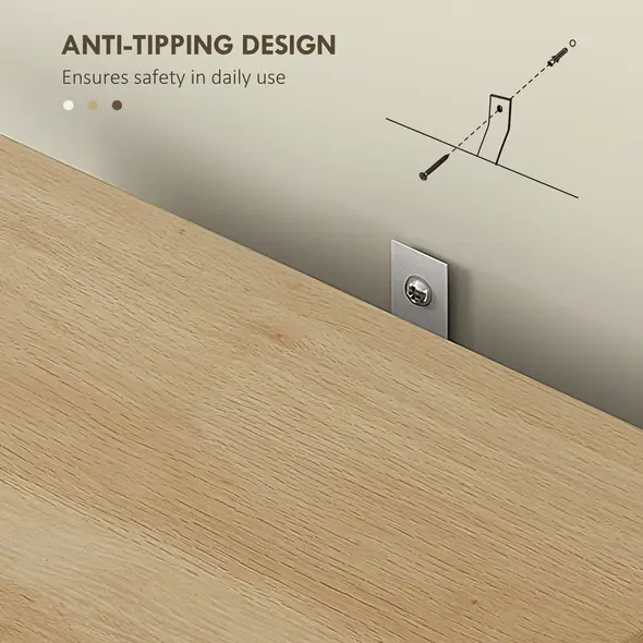 HOMCOM Tall Bathroom Storage Cabinet, Slim Bathroom Storage Unit with Doors and Adjustable Shelves, Freestanding Bathroom Cabinet with Curved Profile Design, White - 7