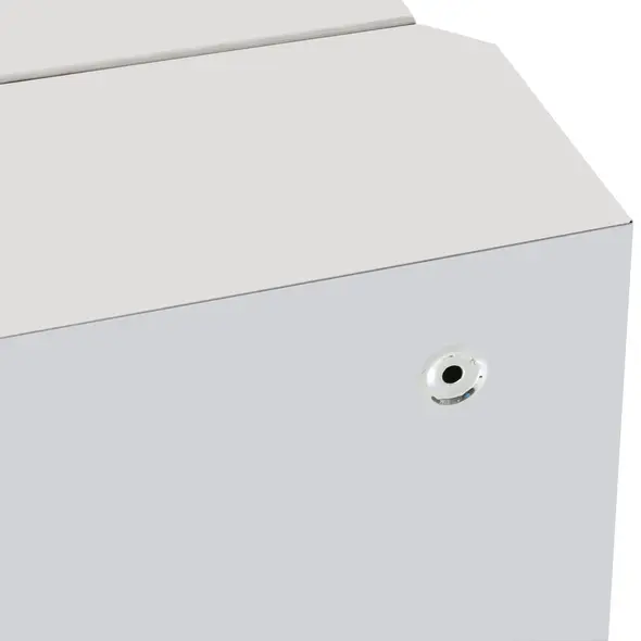 HOMCOM Stainless Steel Wall mounted Bathroom Mirror Cabinet 2 Shelves Storage Unit Furniture w/Single Door (60H x 40L x 13D (cm)) - 9