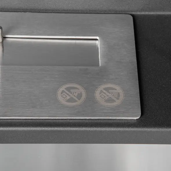 HOMCOM Wall Mounted Ethanol Fireplace, Stainless Steel Bioethanol Heater Stove Fire with 1.2L Tank, 3 Hour Burning Time, 78 x 54 cm, Silver - 9