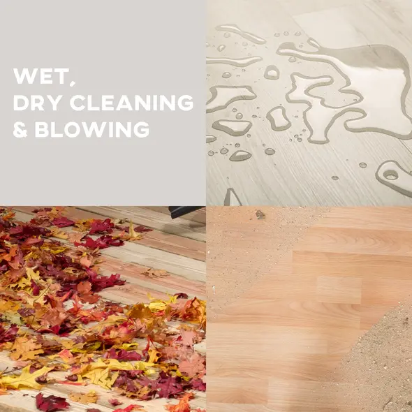 HOMCOM Wet and Dry Vacuum Cleaner, 1200W 20L Wet & Dry Vacuum Cleaner w/ Blower, Triple Filters for Workshop, Home, Carpet - 4