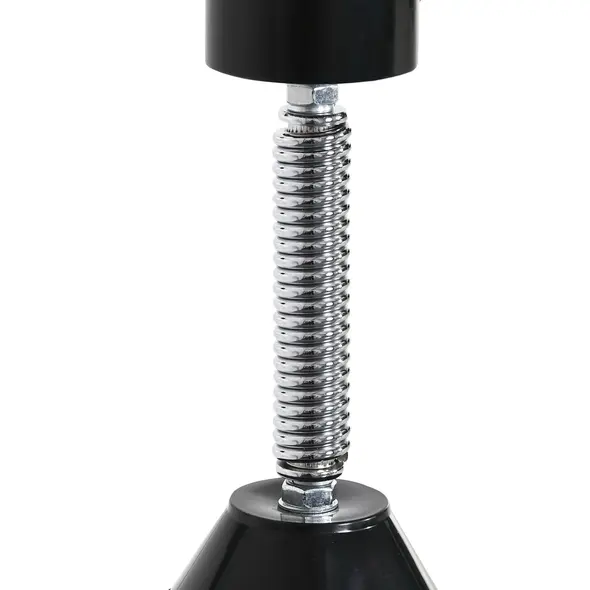 HOMCOM Wall Mount Fast-Reflexes Speed Bag Boxing, Height Adjustable Punching Bag, MMA, Martial Arts and Boxing Equipment for Training at Home - 8