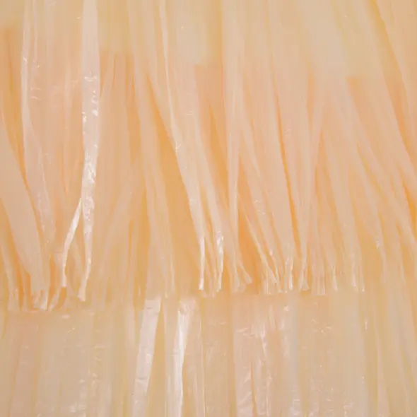 Outsunny 1.6m Patio Garden Hawaii Beach Sun Umbrella Sunshade Hawaiian Folding Tilting Crank Parasol (Wheat) - 8