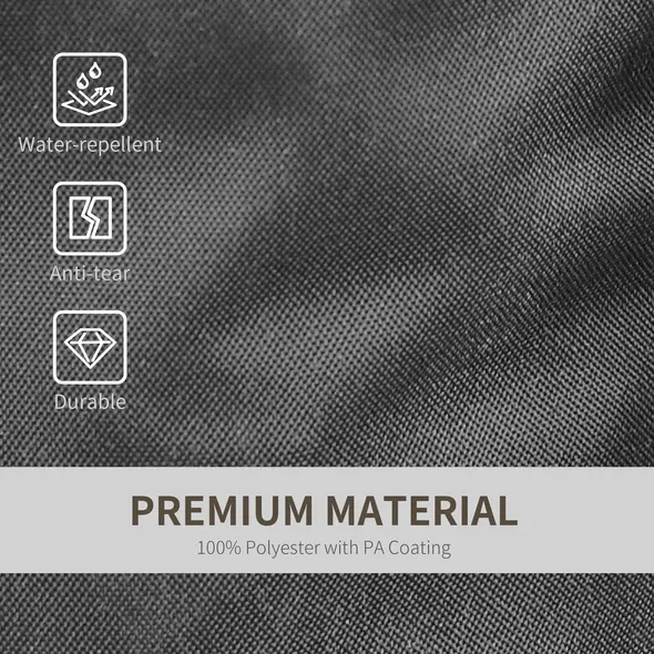 Outsunny 15 kg Heavy Duty Gazebo Weight Sand Bags, 4 pcs Leg Weights Marquee Tent Canopy Base for Trampoline Pop Up Gazebo Tent Parasols - 6