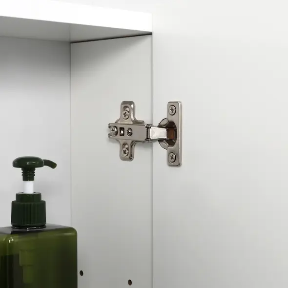 kleankin Wall Mounted Mirror Cabinet - White - 8