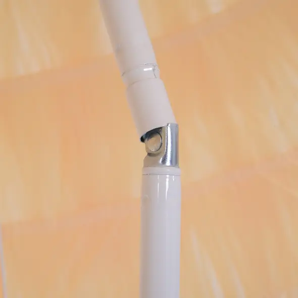 Outsunny 1.6m Patio Garden Hawaii Beach Sun Umbrella Sunshade Hawaiian Folding Tilting Crank Parasol (Wheat) - 9