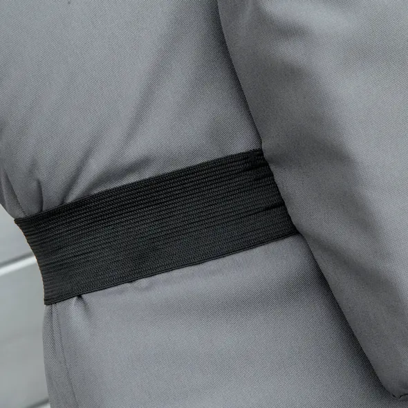 Outsunny 2 Pieces Outdoor PE Rattan Sun Loungers set of 2 with Cushion, Garden Wicker Sunbed Furniture with 5 - Level Recliner Backrest, Grey - 8