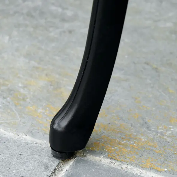 Outsunny 2-Seater Cast Aluminium Garden Bench Loveseat Outdoor Furniture Chair w/ Decorative Backrest & Ergonomic Armrest for Patio Terrace Porch - 8