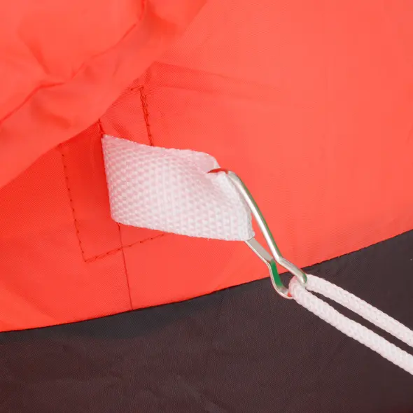 Outsunny 6.6ft Inflatable Santa Riding Polar Bear Decoration - 8