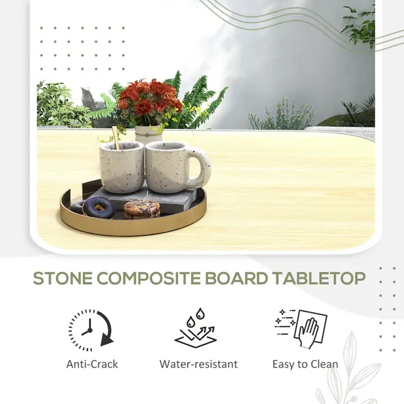 Outsunny 4-Seater Rattan Cube Garden Furniture Set with Cushions - Grey - 6