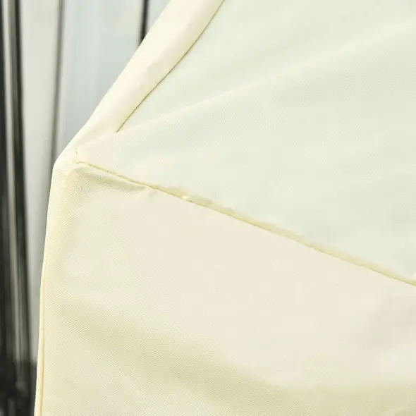 Outsunny 600D Oxford Cloth Furniture Cover, 2 Seater Sofa Protector for Garden Patio, Outdoor, Waterproof, Beige, 140L x 84W x 56/94H cm - 7