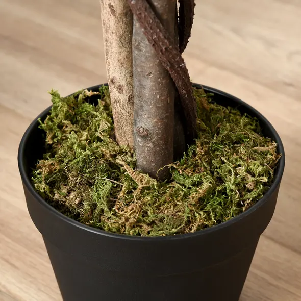 Outsunny Artificial Plant in Pot, Fake Plant for Home Indoor Decor, 160cm, Green - 7