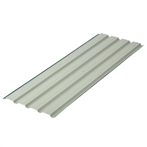 Outsunny Corrugated Roofing Sheets, Pack of 24, Galvanised Metal Roofing Sheets for Greenhouse, Garage, Storage Shed, Carport, 129 x 45cm, Green - 7