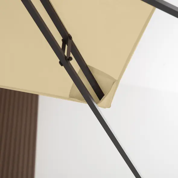 Outsunny Gazebo Roof Replacement, for 3 x 4m Frames - Cream - 9