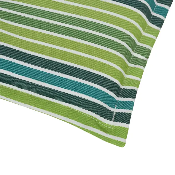 Outsunny Polyester Set Of 2 Swing Chair Cushion Green Stripes - 8